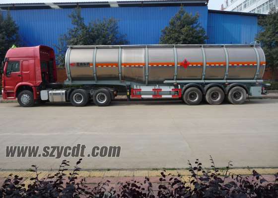 易燃液体运输半挂车42.39立方