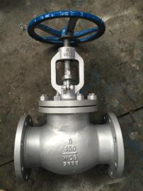 6寸150LB美标法兰截止阀J41H-150LB