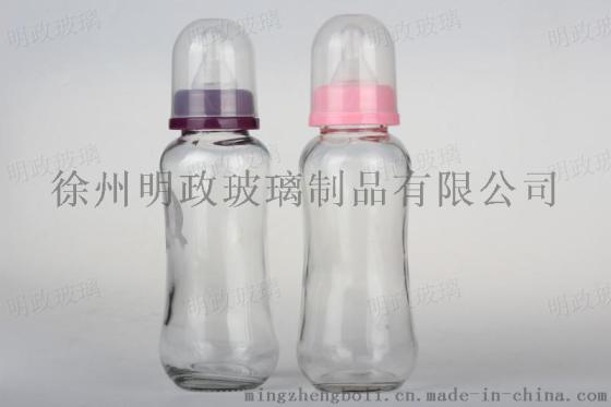 学生奶茶奶瓶标口径幼儿玻璃奶瓶 饮料水杯280ml/200ml