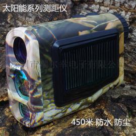 厂家直销 现货供应 手持激光测距望远镜 450米太阳能测距望远镜  迷彩 防水 单筒测距仪 量大从优 包邮