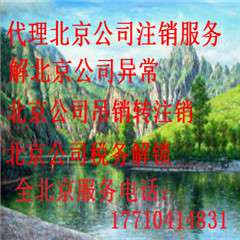 专业代理北京顺义区公司注销服务