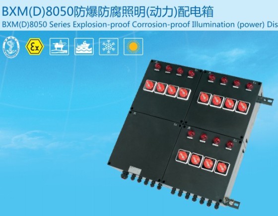 华荣防爆防BXM(D)8050防爆防腐配电箱-ATEX\IECEx防爆认证