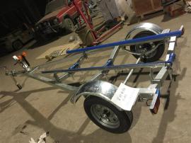 BOTY出口型 玻璃钢艇拖车 橡皮艇艇拖车 铝合金艇拖车BOTY export type glass steel boat trailer