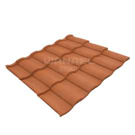 别墅屋面瓦新式产品彩石金属瓦厂家 国内一线生产直销Roof Tile