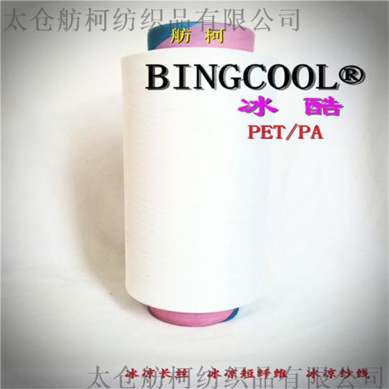 BINGCOOL、DTY70D/48F、尼龙云母冰凉丝、凉感丝、冰酷革命