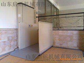 启运 促销 楼梯电动升降机 老楼加装电梯 斜挂式无障碍升降平台一层电梯家用
