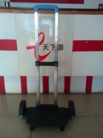 工厂生产直销学生书包拉杆可折叠可闪光可爬楼梯