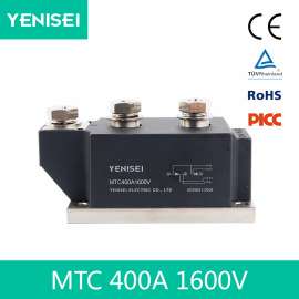 叶尼塞 UPS电源 电池充放电配件用普通晶闸管模块MTC400A 1600V