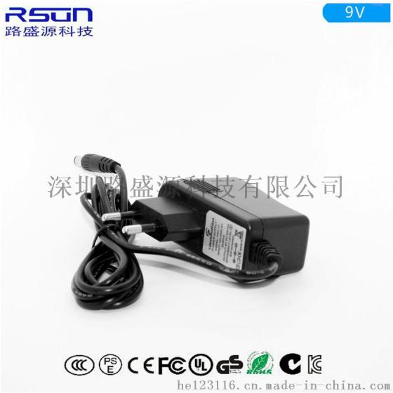 厂家直销9v800ma单块效果器电源7.2W电源适配器
