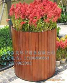 花箱花盆、木质花箱花盆、户外广厂花箱、山东厂家供应花箱、防腐木花箱花盆、阳台种菜木箱