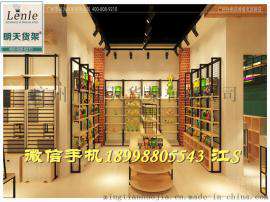伶俐饰品货架店面设计，greenparty 货架定制
