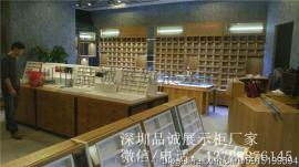 木质烤漆眼镜展示柜制作 深圳品诚展柜厂家专业定制各类眼镜展柜展台设计加工