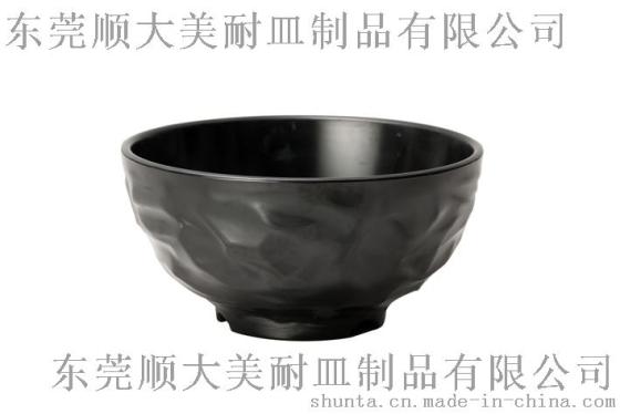顺大100%美耐皿 岩手6.75”密胺岩纹碗 仿瓷碗 12112