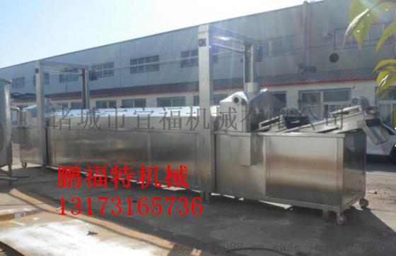 PFT-5000-全自动鸭制品油炸流水线