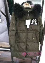 销量排行榜NO417潮牌冬装防风羽绒服，超值好货品牌折扣批发沐沐服饰
