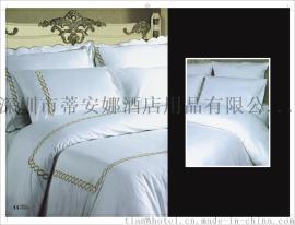 酒店客房布草用品批发,厂供酒店客房布草用品选深圳蒂安娜