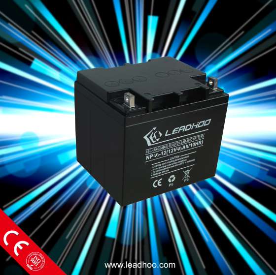 全国供应热销大容量铅酸蓄电池12V40AH 铅酸蓄电池价格