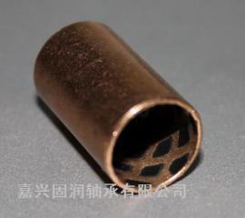 固体润滑剂铜基卷制轴承，薄壁镶嵌润滑轴承