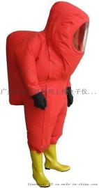 全封闭重型防化服 内置6.8空气呼吸器