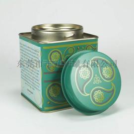 欧美茶叶铁罐，花茶铁罐包装，专版茶叶铁盒