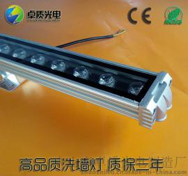 厂家直销18W24W36W RGB LED大功率洗墙灯 桥梁住宅灯 外控DMX512