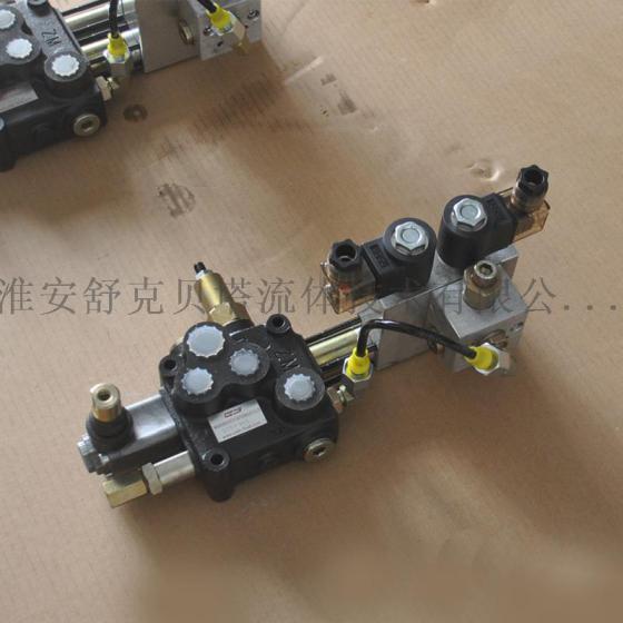 DCV40-1-3/8G-S4(3位双作用，AB通T）电控多路阀