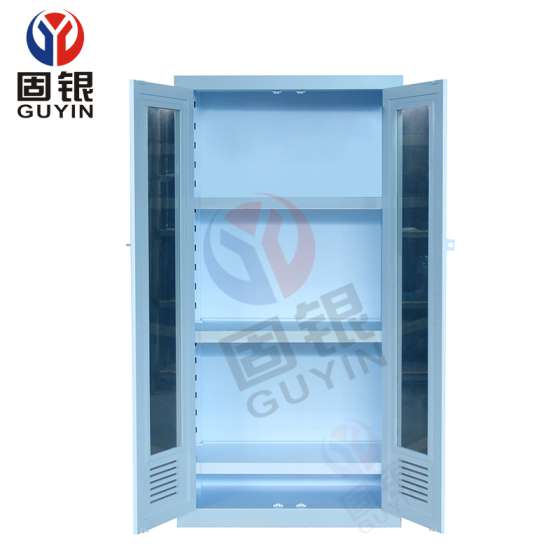 固银PP双门药品柜 器皿柜  PP试剂柜 强腐蚀液体储存柜