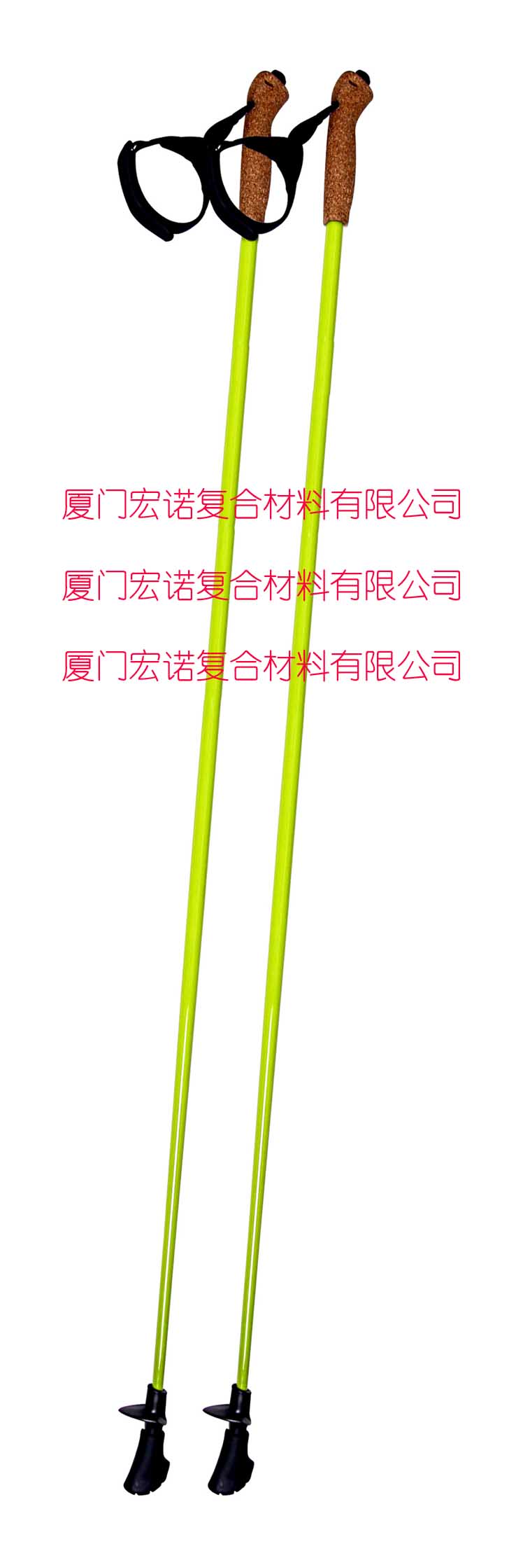 碳素登山杖, 滑雪杆-3