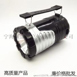 厂家直销户外野营灯 太阳能小马灯 手机充电应急灯