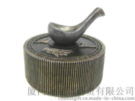 经典指南针音乐盒  欧式仿古 中心旋转 工艺品礼品