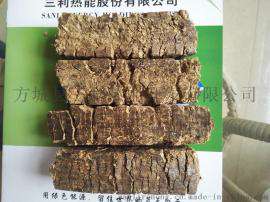湖北仙桃市33mm生物质花生壳压块燃料