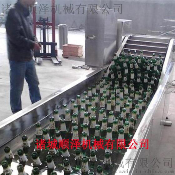 厂家直销顺泽牌水浴式巴氏杀菌机 瓶装饮料巴氏杀菌机 连续式灭菌设备