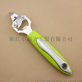 厂家直销不锈钢多功能开瓶器 开罐器