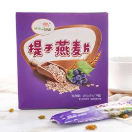 时光磨坊代餐果仁谷物冲泡提子燕麦片