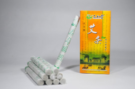 南阳艾条厂家正品艾和堂8: 1艾绒五年陈艾条10只装 陈艾灸条