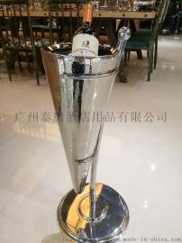 斜身架锤点香槟桶