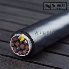 双绞耐弯曲电缆 频繁弯曲拖链电缆 耐矿物油高柔性拖链电缆