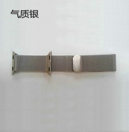 承接智能手表带金属表带订做批发 磁吸钢金属表带表链