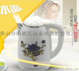 批发托玛琳养生变色电水壶麦饭石养生烧水壶厂家大量直销电热水壶