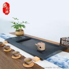 石谛乌金石茶盘 SD-B009（福气临门）