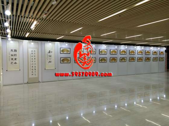 上海八棱柱标准1X2.5米展板架出租安装
