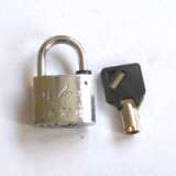 特大变压器防盗锁。梅花钥匙镀铬锁