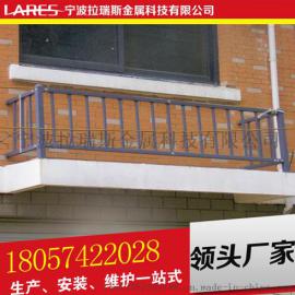 宁波阳台护栏锌钢露台栅栏走廊栅杆定制安装