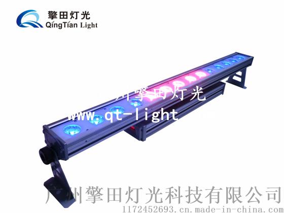 14颗30wLED点控防水洗墙灯 户外LED防水洗墙灯 三合一超高高度洗墙灯