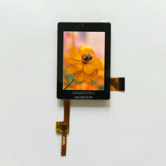 厂家供应2.4寸电容触摸液晶屏240x320分辨率MCU接口