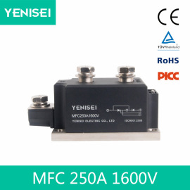 叶尼塞 浙江供应普通晶闸管MFC250A 1600V半控整流模块 晶体管