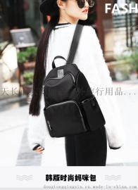 定做批发防水新款潮韩版时尚牛津布定制尼龙帆布百搭休闲双肩包女小背包妈咪包
