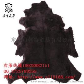 苏里皮革优质羊皮毛一体面料供应2