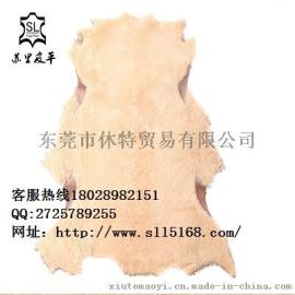 雪地靴羊皮毛一体皮料苏里皮革供应2