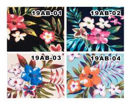 厂家直供批发法国绒19AB，秋冬季时尚女装面料，印花面料，锦马辰